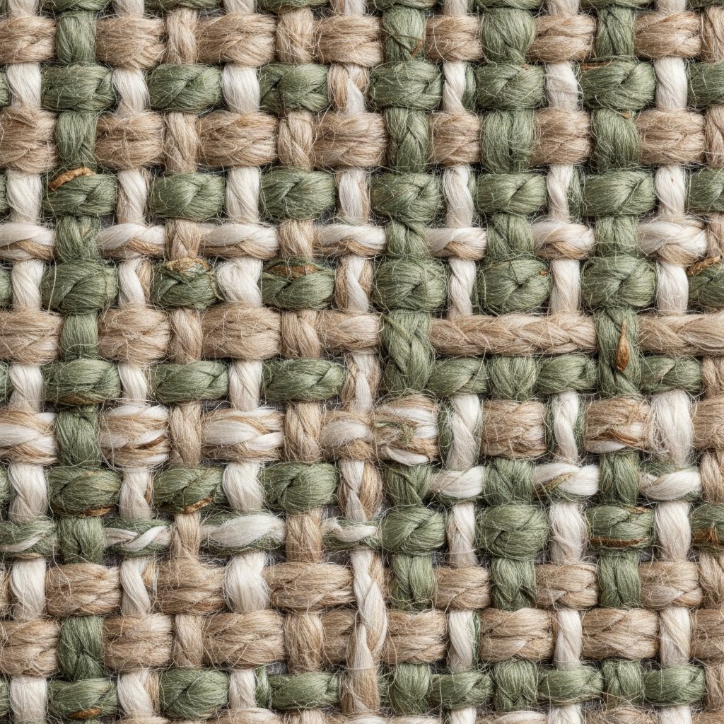 Recycled textile weave for sustainable upholstery